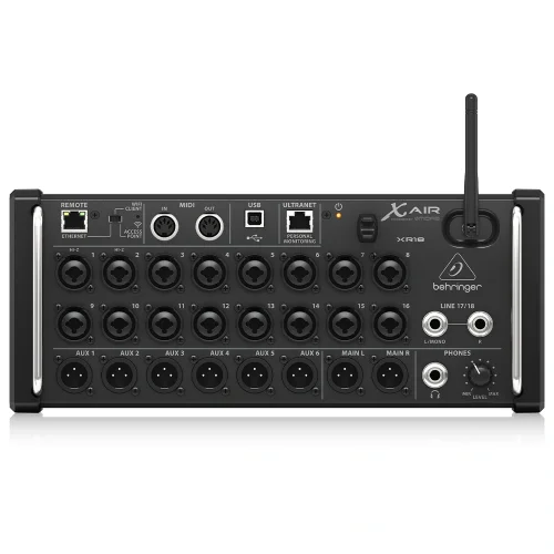 Behringer XR18 18-Kanal Dijital Mikser, Tablet Kontrollü