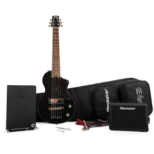 Blackstar Carry On Deluxe Gitar Seti (Jet Black)