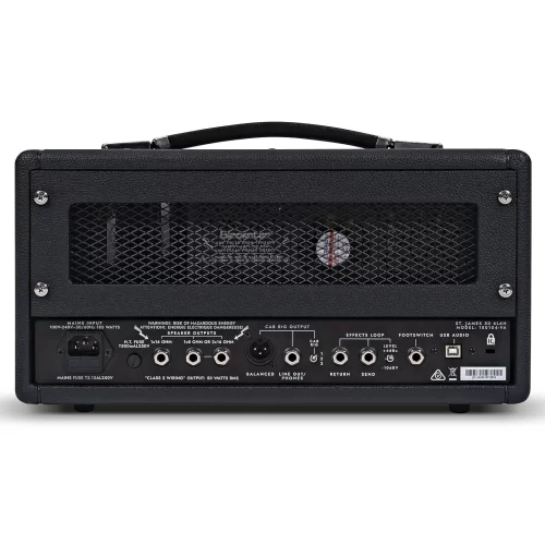 Blackstar St. James 50-watt Tube Head 6L6 Tube Kafa Amfi (Siyah)