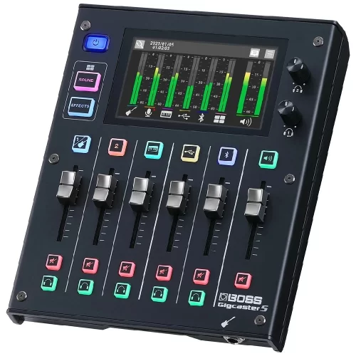 BOSS Gigcaster GCS-5 Yayın Seti 3 (GCS-5, MV7X, KS-004CC, RH-5)