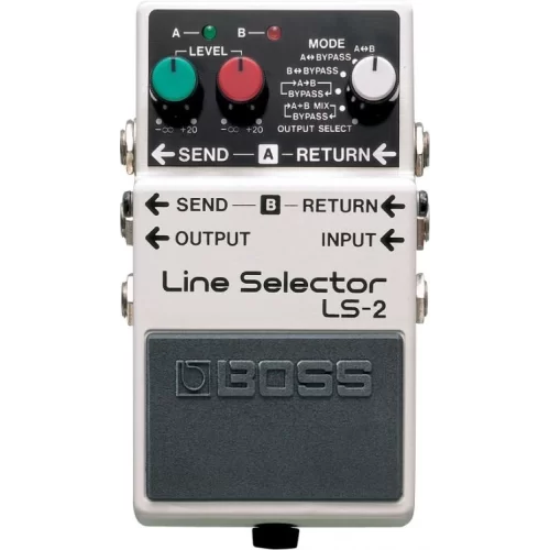 Boss LS-2 Line Selector Compact Pedalı