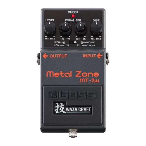 BOSS MT-2W Waza Metal Zone Distortion Pedalı