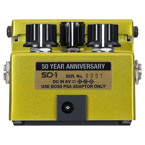 BOSS SD-1-B50A 50.Yıl Super Overdrive Pedalı