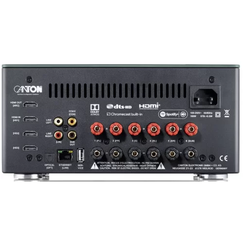 CANTON SMART AMP 5.1 AV Receiver 600W (6x100W)