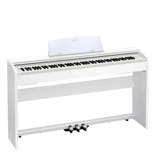 CASIO PX-770WEC2 Privia Beyaz Dijital Duvar Piyanosu (Kulaklık Hediyeli)