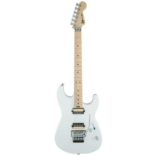 Charvel Pro Mod San Dimas Style 1 HH FR M Akçaağaç Klavye Snow White Elektro Gitar