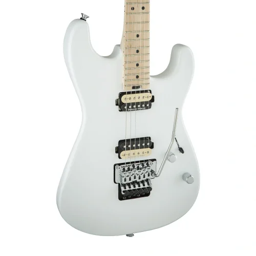 Charvel Pro Mod San Dimas Style 1 HH FR M Akçaağaç Klavye Snow White Elektro Gitar