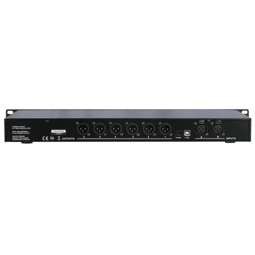 Dap Audio DCP-26 Dijital Crossover | Ses Limitleyici | Equalizer | 2x6 İn/Out