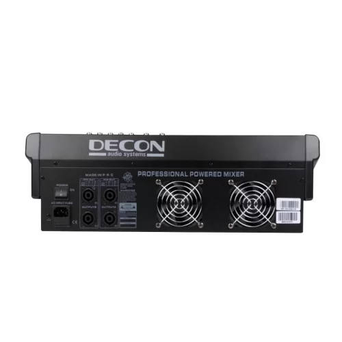 Decon DMP 122FX 12 Kanal Power Mixer 2x500W 2xEFX Bluetooth USB