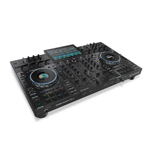 Denon DJ Prime 4+ İkinci Nesil Profesyonel 4-Kanal DJ Controller, Standalone Player, Engine Prime Sistemi