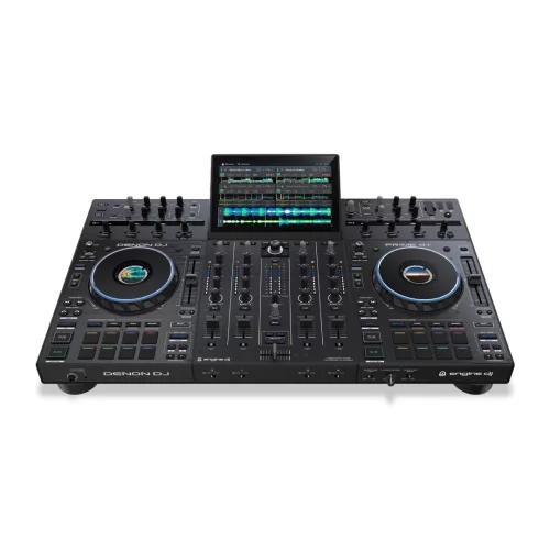 Denon DJ Prime 4+ İkinci Nesil Profesyonel 4-Kanal DJ Controller, Standalone Player, Engine Prime Sistemi