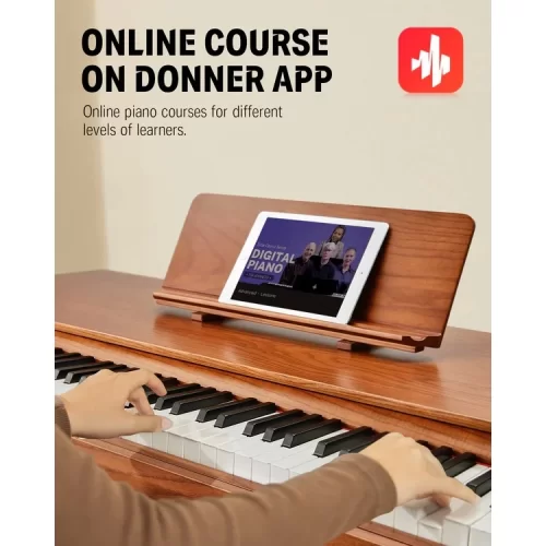 Donner DDP-80 PRO Solid Wood Dijital Piyano