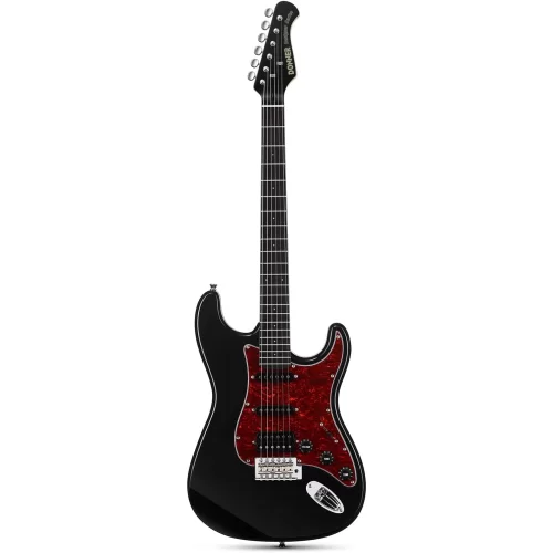 Donner Designer Series DST-200P Elektro Gitar (Siyah)