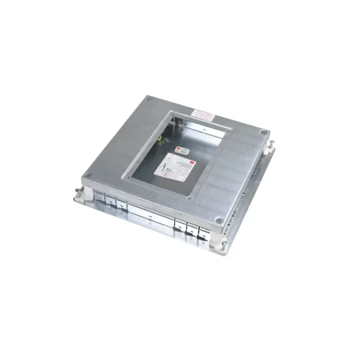 E-LINE DB-MX2-S1: 360x360mm Döşeme Altı Çıkış Buatı, Kanal Çıkışlı