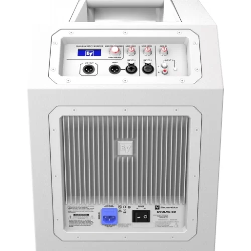 Electro Voice EVOLVE 50-KW WHITE Column Aktif Hoparlör Sistemi, 12 Sub+8x3.5 127- dB with bluetooth
