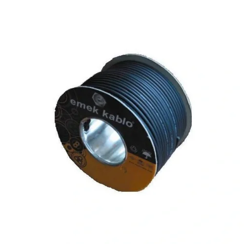 Emek Twinax 2x2,5 mm Profesyonel Kauçuk Esnek Hoparlör kablosu ( 100mt Rulo )