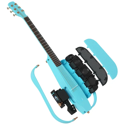 Enya NEXG 2 BL Kablosuz Mikrofonlu ve Aksesuar Paketli Mavi Elektro Akustik Gitar