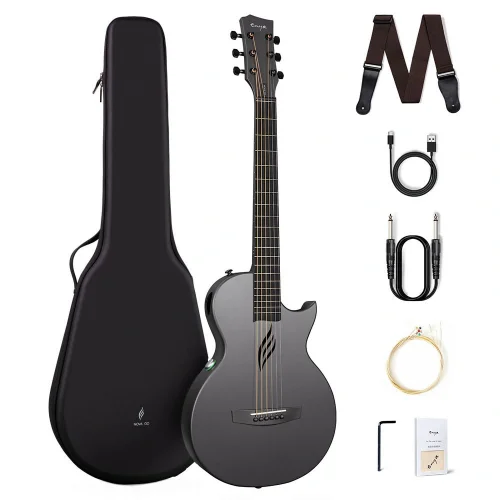 Enya NOVA GO SP1 BK AcousticPlus® 2.0 Sistemli Siyah Elektro Akustik Gitar
