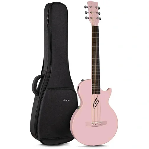 Enya NOVA GO SP1 PK Pembe Renk Elektro Akustik Gitar
