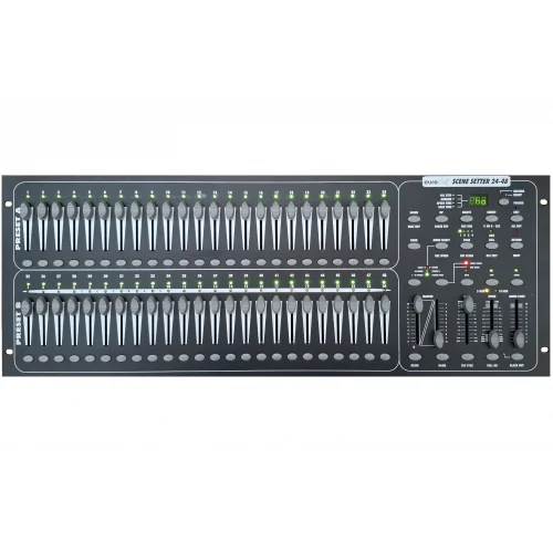 Eurolite DMX Scene Setter 48 Kanal DMX Dimmer Kontrol Mikseri 24/48