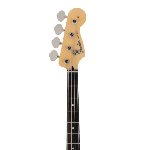 Fender 2024 Collection Made in Japan Hybrid II Jazz Bass PJ Gülağacı Klavye Olympic Pearl w/Bag Bas Gitar