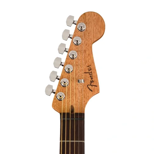 Fender Acoustasonic Player Jazzmaster Gülağacı Klavye Shell Pink w/Gig Bag Elektro Akustik Gitar