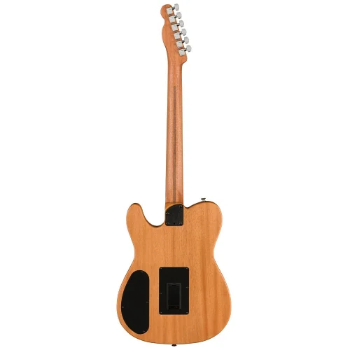 Fender Acoustasonic Player Telecaster Gülağacı Klavye Brushed Black Elektro Akustik Gitar