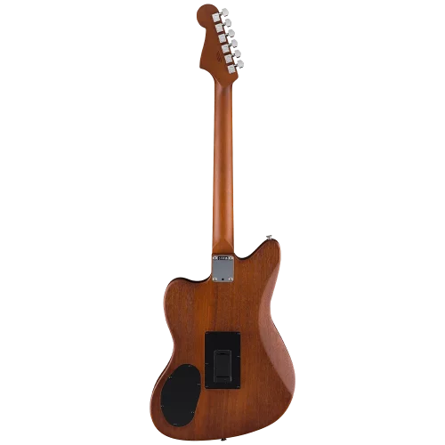 Fender Acoustasonic Standard Jazzmaster Gülağacı Klavye Honey Burst Elektro Akustik Gitar