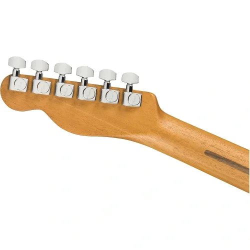 Fender American Acoustasonic Telecaster Abanoz Klavye Black Elektro Akustik Gitar