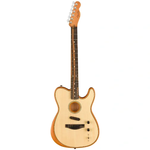 Fender American Acoustasonic Telecaster Natural w/Gig Bag Elektro Akustik Gitar