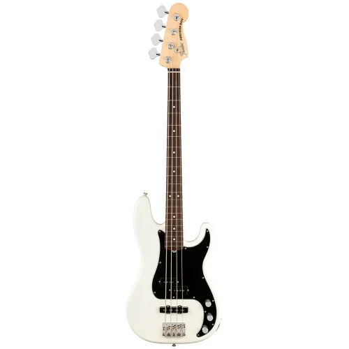 Fender American Performer Precision Bass Gülağacı Klavye Arctic White Bas Gitar