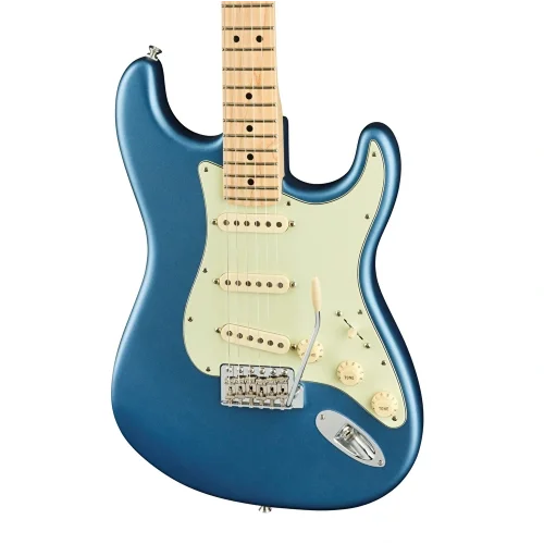 Fender American Performer Stratocaster Akçaağaç Klavye Satin Lake Placid Blue Elektro Gitar