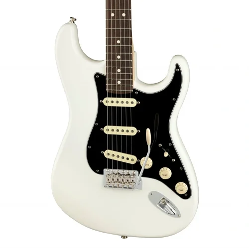 Fender American Performer Stratocaster Gülağacı Klavye Arctic White Elektro Gitar
