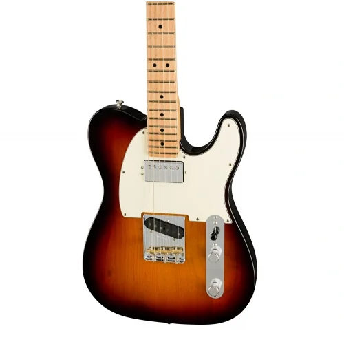 Fender American Performer Telecaster Humbucker Akçağaç Klavye 3 Tone Sunburst Elektro Gitar