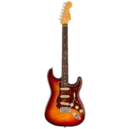FENDER American Professional II 70th Anniversary Stratocaster Gülağacı Klavye Comet Burst Elektro Gitar