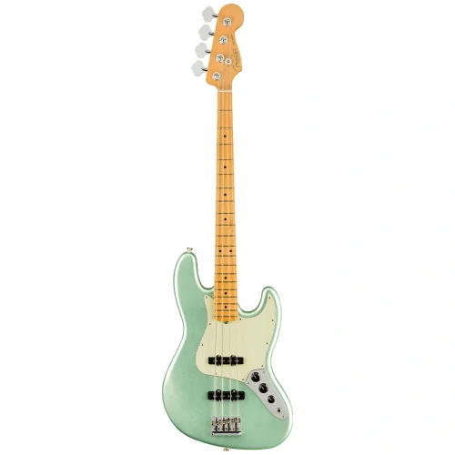 Fender American Professional II Jazz Bass Akçaağaç Klavye Mystic Surf Green Bas Gitar
