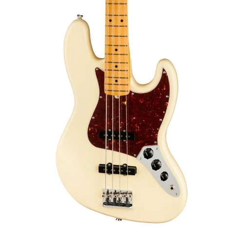 Fender American Professional II Jazz Bass Akçaağaç Klavye Olympic White Bas Gitar