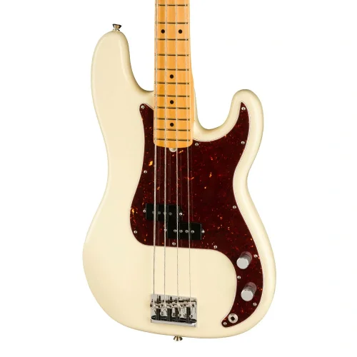 Fender American Professional II Precision Bass Akçaağaç Klavye Olympic White Bas Gitar