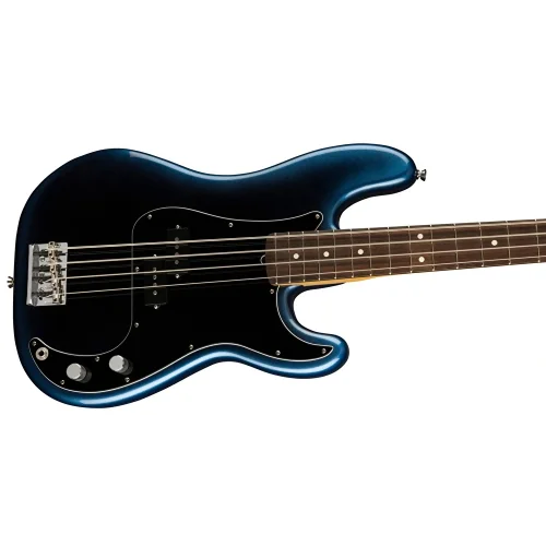 Fender American Professional II Precision Bass Gülağacı Klavye Dark Night Bas Gitar