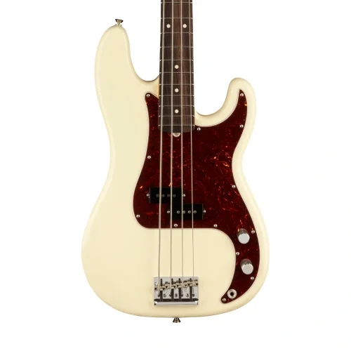 Fender American Professional II Precision Bass Gülağacı Klavye Olympic White Bas Gitar