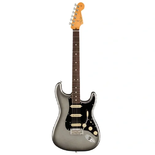 Fender American Professional II Stratocaster HSS Gülağacı Klavye Mercury Elektro Gitar