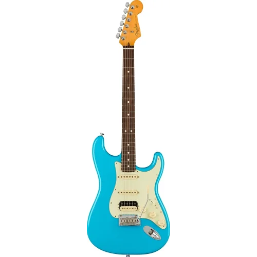 Fender American Professional II Stratocaster HSS Gülağacı Klavye Miami Blue Elektro Gitar