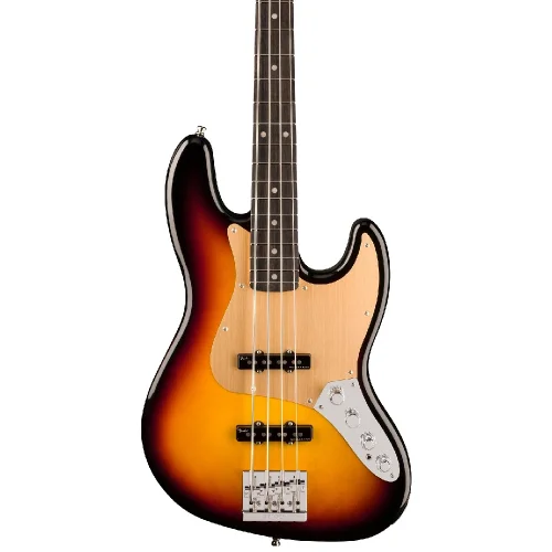 Fender American Ultra II Jazz Bass Abanoz Klavye Ultraburst Bas Gitar