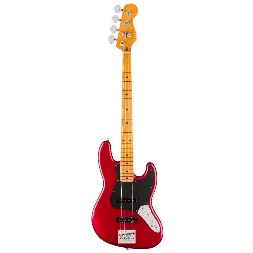 Fender American Ultra II Jazz Bass Akçaağaç Klavye Sinister Red Bas Gitar