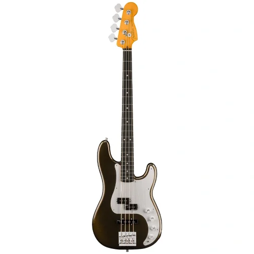 Fender American Ultra II Precision Bass Abanoz Klavye Texas Tea Bas Gitar