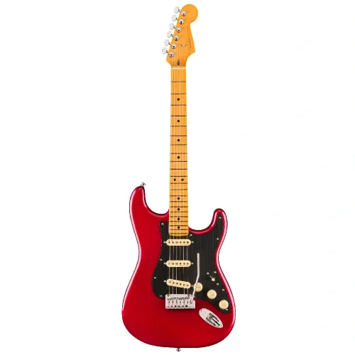 Fender American Ultra II Stratocaster Akçaağaç Klavye Sinister Red Elektro Gitar