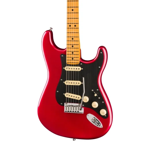 Fender American Ultra II Stratocaster Akçaağaç Klavye Sinister Red Elektro Gitar