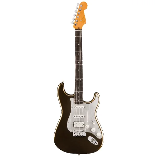 Fender American Ultra II Stratocaster HSS Abanoz Klavye Texas Tea Elektro Gitar