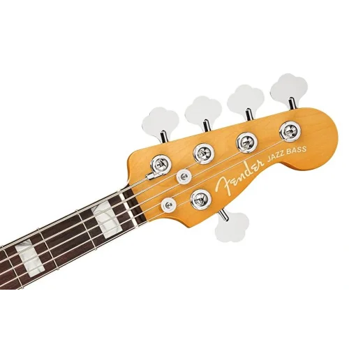 Fender American Ultra Jazz Bass V Gülağacı Klavye Mocha Burst Bas Gitar