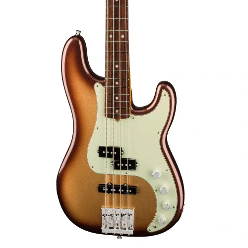 Fender American Ultra Precision Bass Gülağacı Klavye Mocha Burst Bas Gitar